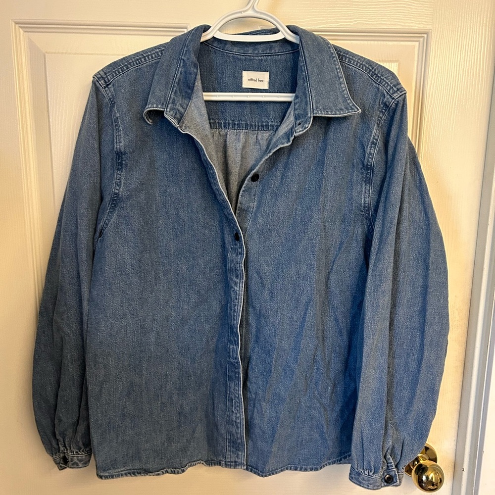 Aritzia jean shirt